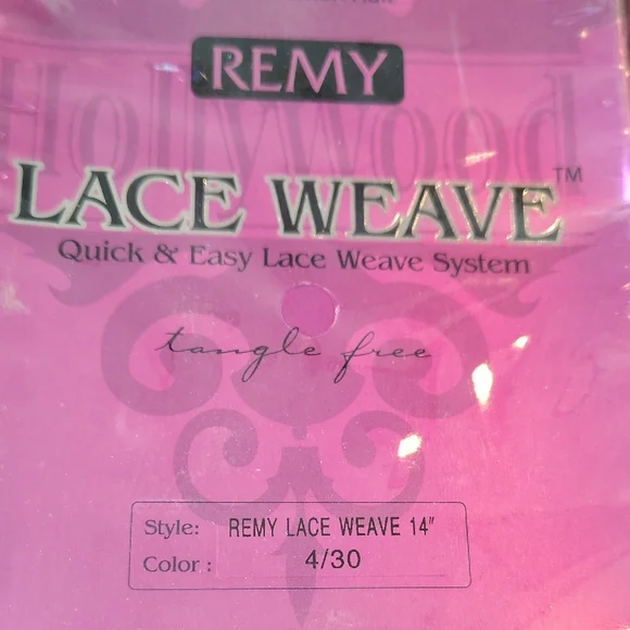 Remy Lace Weave - Pink and Black - Picture 4 of 5